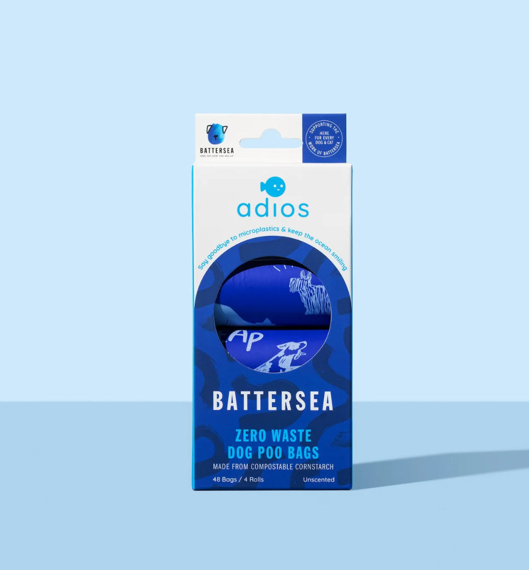 Adios Plastic - Battersea Compostable Dog Poo Bags
