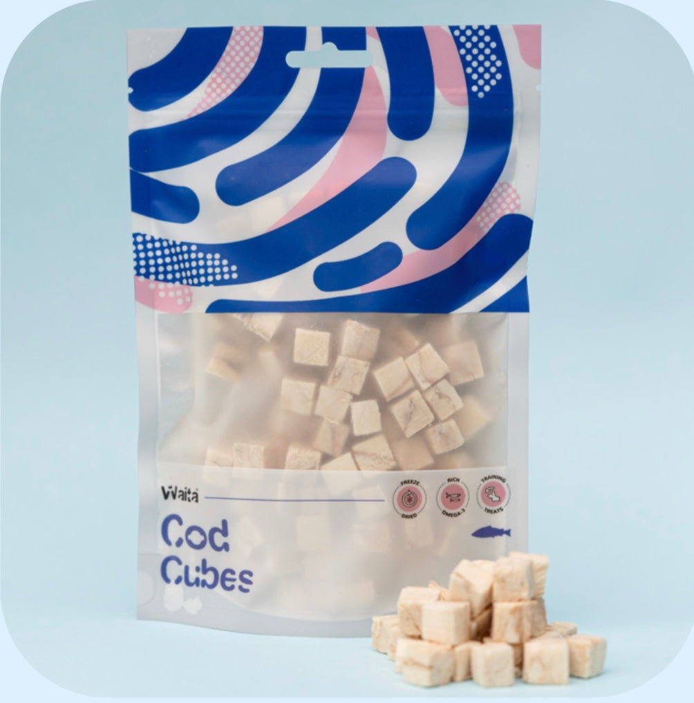Waita Freeze Dried Cod Cubes