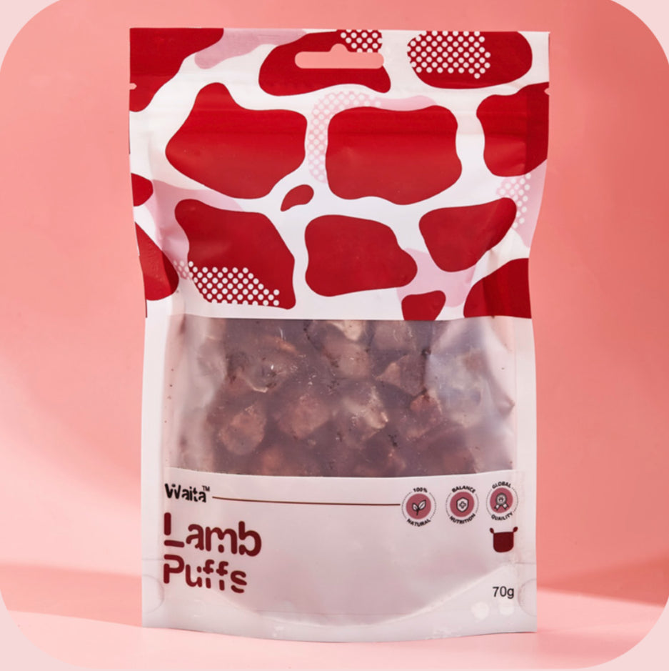 Waita Air Dried Lamb Puffs