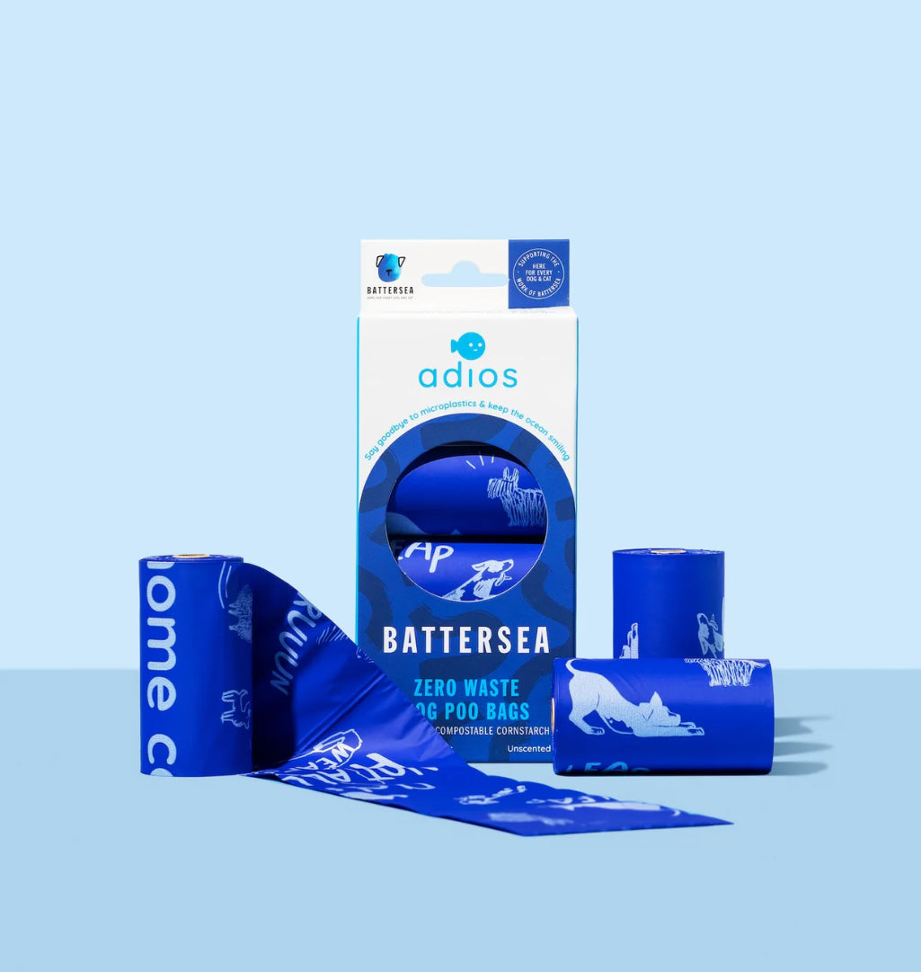 Adios Plastic - Battersea Compostable Dog Poo Bags