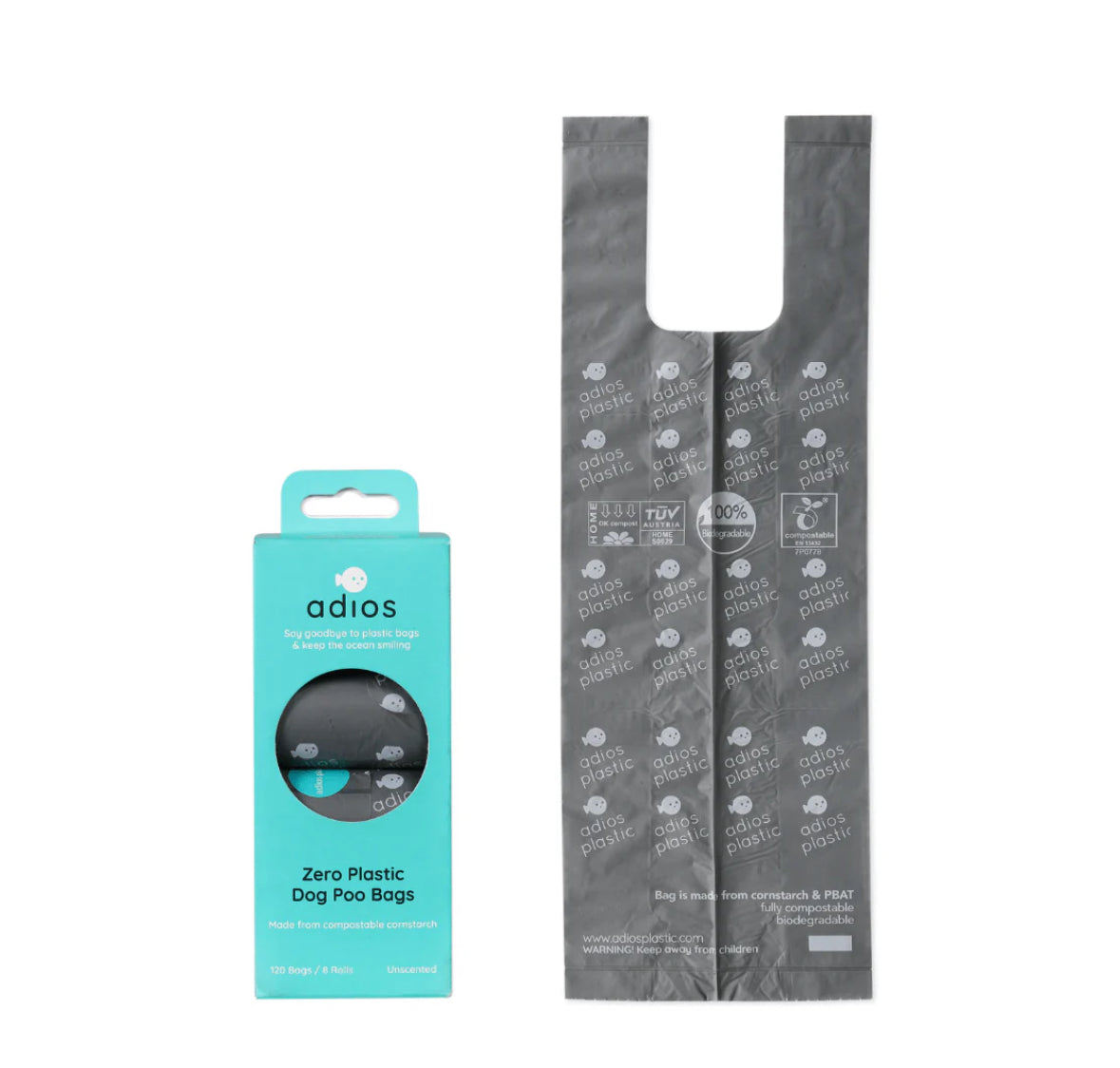 Adios Plastic Poo Bags