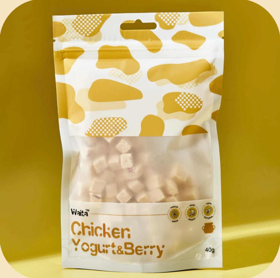 Waita Freeze Dried Chicken, Yoghurt & Berry