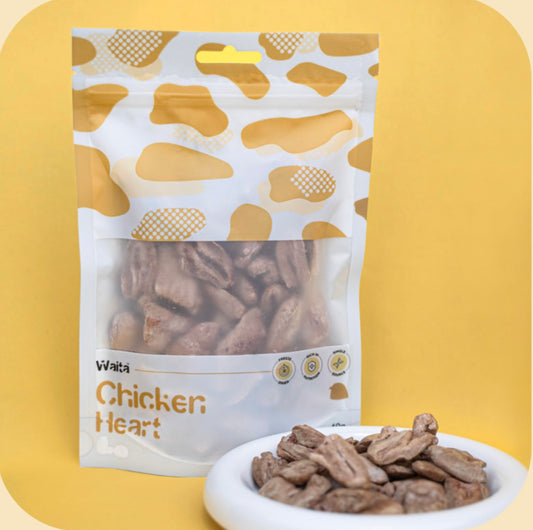 Waita Freeze Dried Chicken Hearts