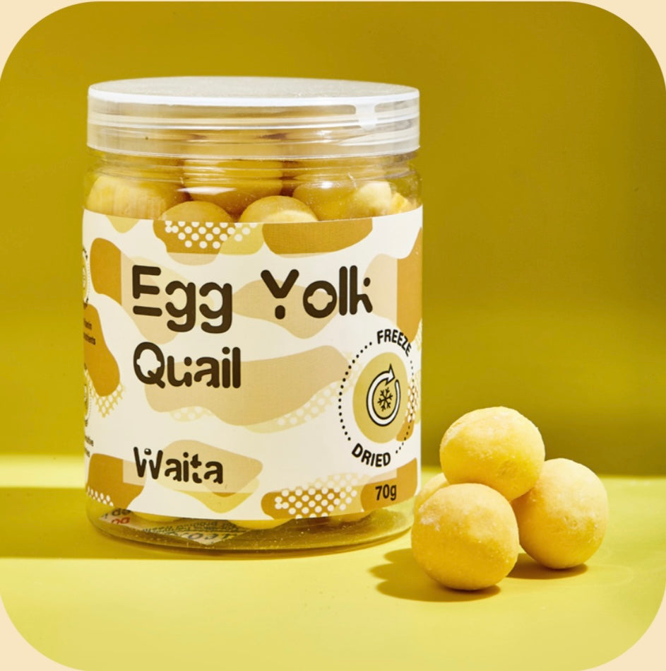Waita Freeze Dried Quail Egg Yolk